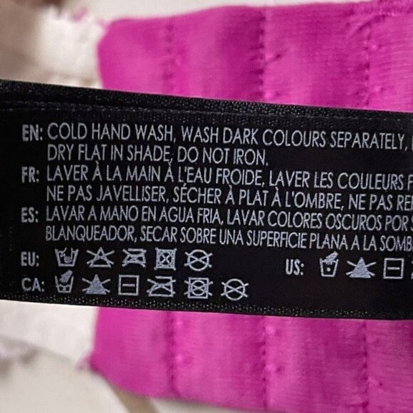 FREE Heidi Klum Heidi Natural Lift Lace Bra Wild Aster Women’s Large - Picture 11 of 11